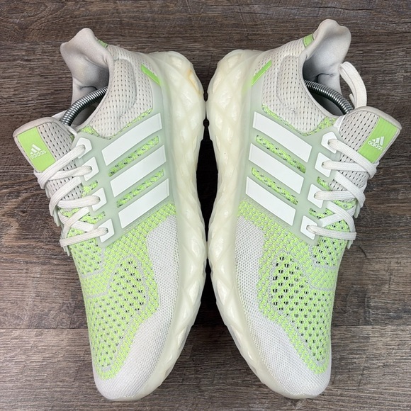 Adidas Ultraboost DNA Dash Grey Pulse Lime GZ1594 Size 10.5 - Picture 5 of 9
